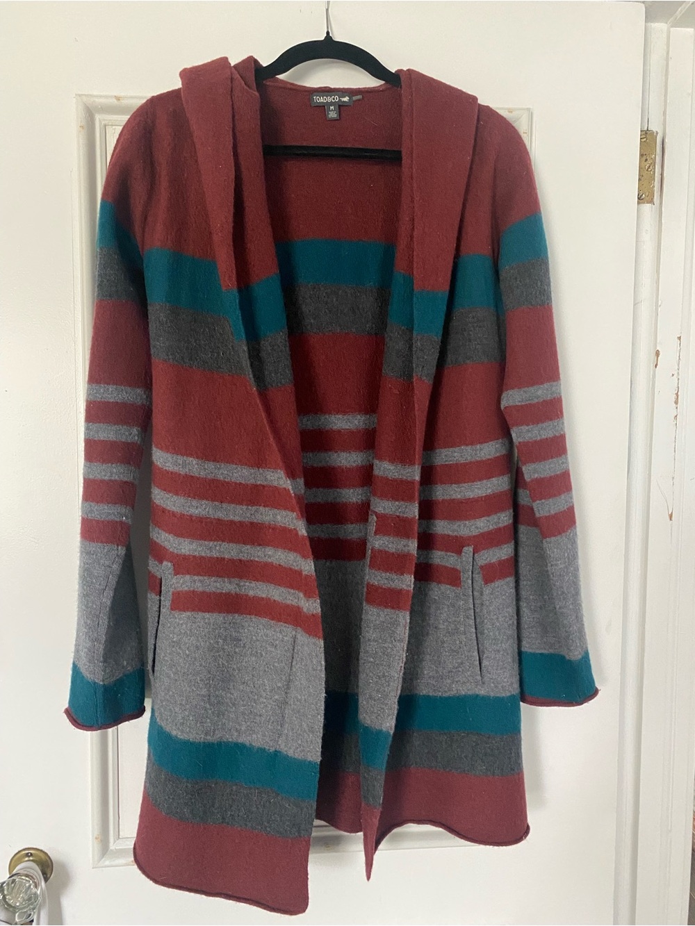 Toad & Co Heartfelt hoodie, size medium